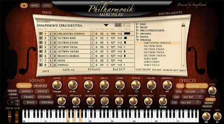 IK Multimedia Miroslav Philharmonik v1.1.2  / Sounds MacOSX