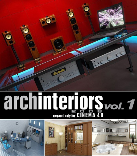 [3DMax] Evermotion - Archinteriors for C4D vol. 1