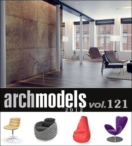 [3DMax] Evermotion Archmodels vol 121
