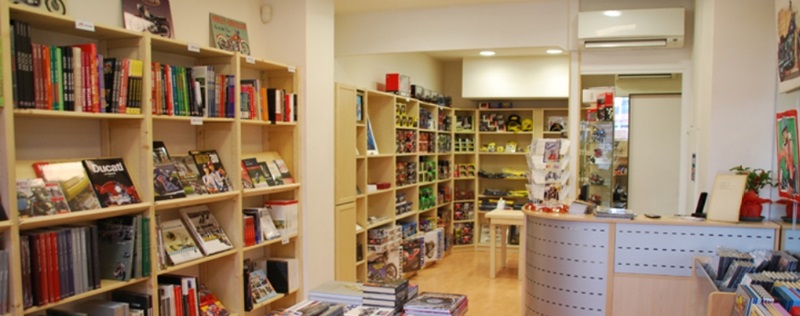 Libramoto - мотоциклетный книжный магазин в Париже