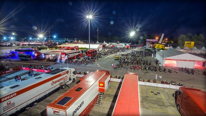 Мероприятие World Ducati Week 2014 (видео)