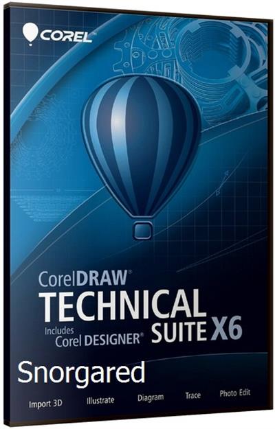 CorelDRAW Technical SUITE  X6 v16.4.2.1282 SP2 (x86/x64)