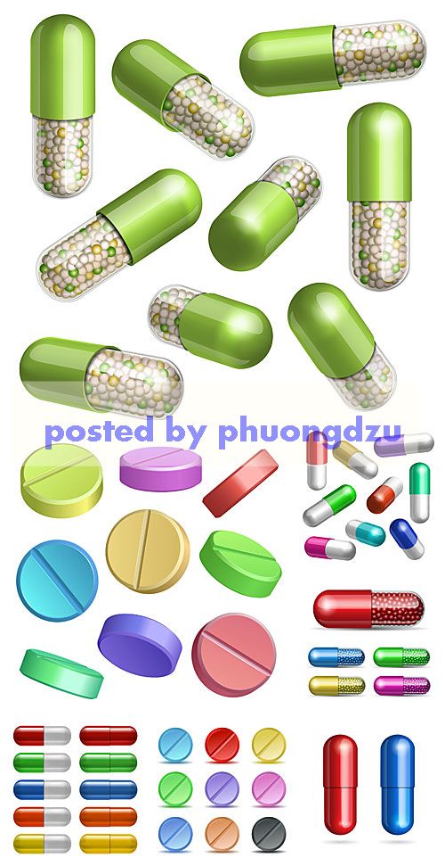 Medical vector, tablets and capsules