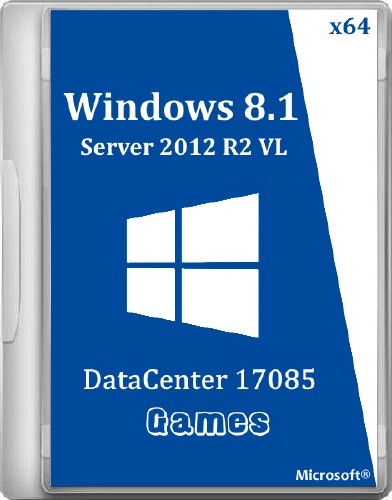 Windows 8.1 Server 2012 R2 VL DataCenter 17085 x64 Games (2014/RUS)