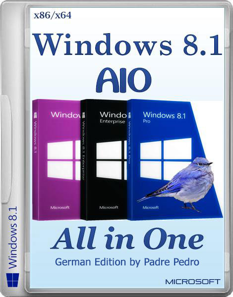 Windows 8.1 Update 1 x86/x64 German Edition by Padre Pedro (2014/GER)