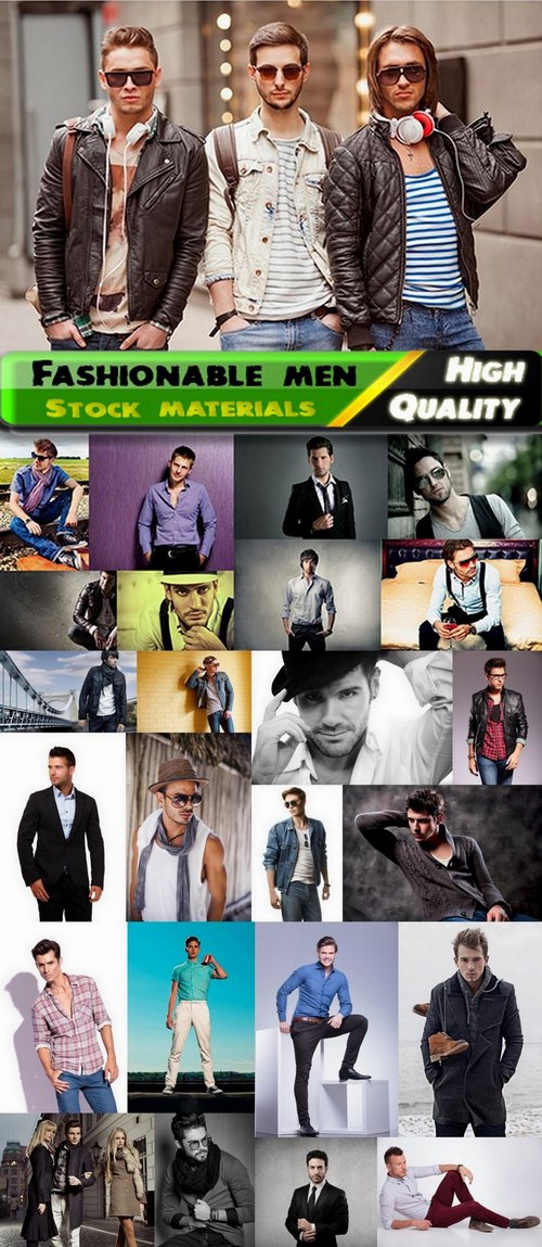 Fashionable men Stock Images -25 HQ Jpg