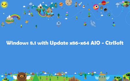 Microsoft Windows 8.1 with Update x86-x64 AIO RUS-ENG v1.0 (24in1) - CtrlSoft [English, Russian]