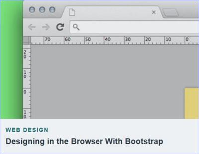 Tutsplus - Designing in the Browser With Bootstrap