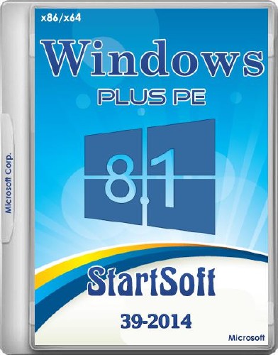 Windows 8.1 Plus PE StartSoft 39-2014 (x86/x64/RUS/ENG)