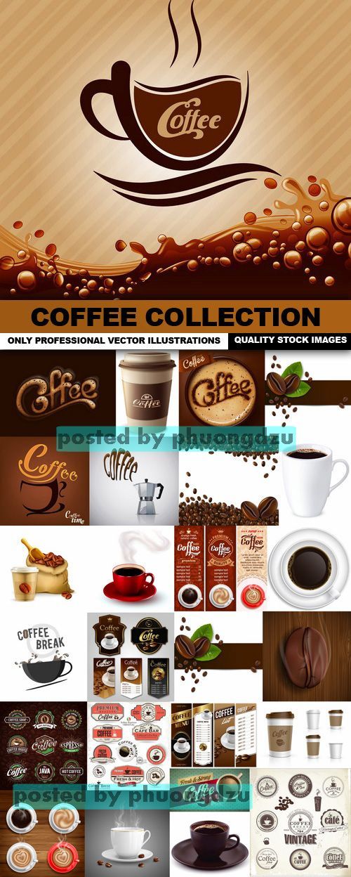 Coffee Vector Collection 1