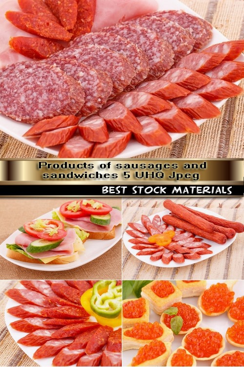 Products of sausages and sandwiches 5 UHQ Jpeg