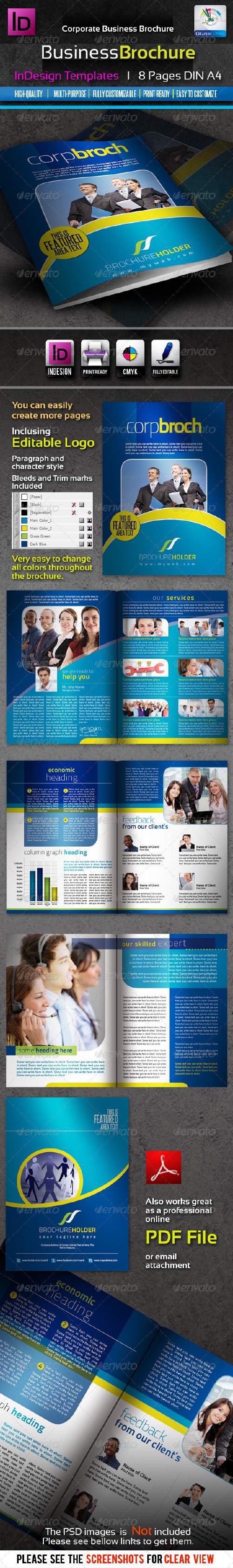 GraphicRiver Corporate Business InDesign Brochure 8pages 1911081