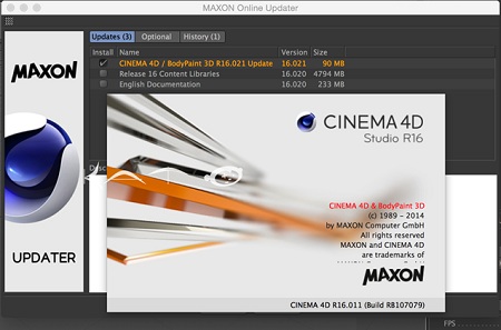 Maxon Cinema 4D R16 Studio (Mac OS X)