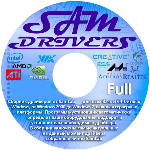 SamDrivers 14.9 Full (х86/x64/ML/RUS/2014)