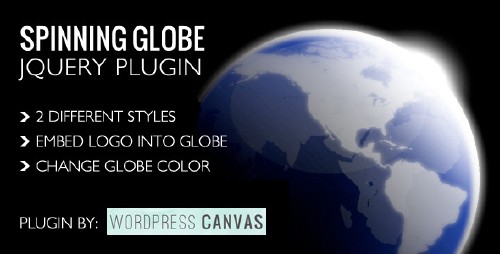 CodeCanyon - Spinning Globe v1.0 - jQuery Plugin
