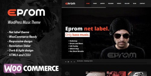Nulled EPROM v1.4.3 - Themeforest WordPress Music Theme