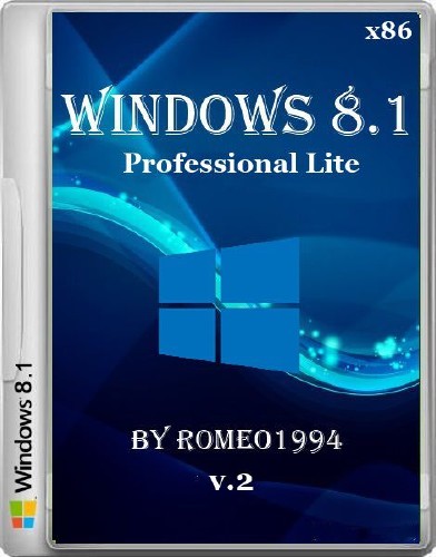 Windows 8.1 x86 Professional Lite v.2 by Romeo1994 (2014/RUS)