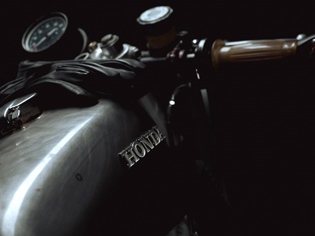 Кастом Honda CB250G 1975