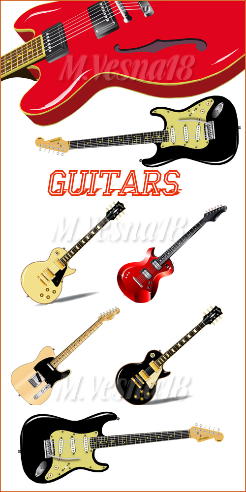 ,   / Blues Guitars, images stock vector