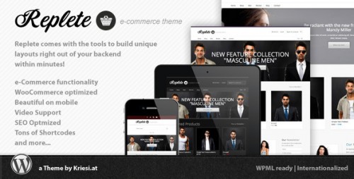 Download Replete v1.9 E-commerce and Business WordPress Theme
