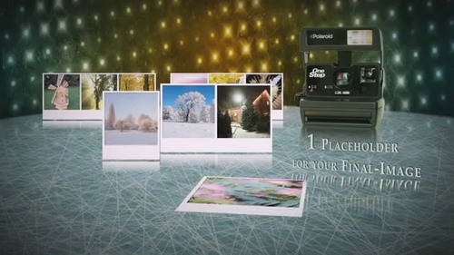 Polaroid Photoslideshow - Project for After Effects