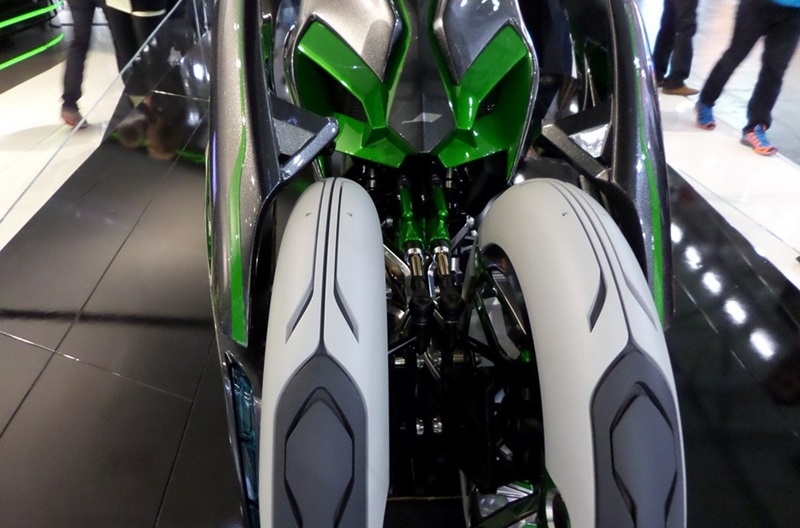 Концепт Kawasaki J представили на мотошоу Intermot 2014