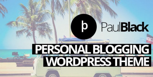 Download PaulBlack - Personal Blog WordPress Theme