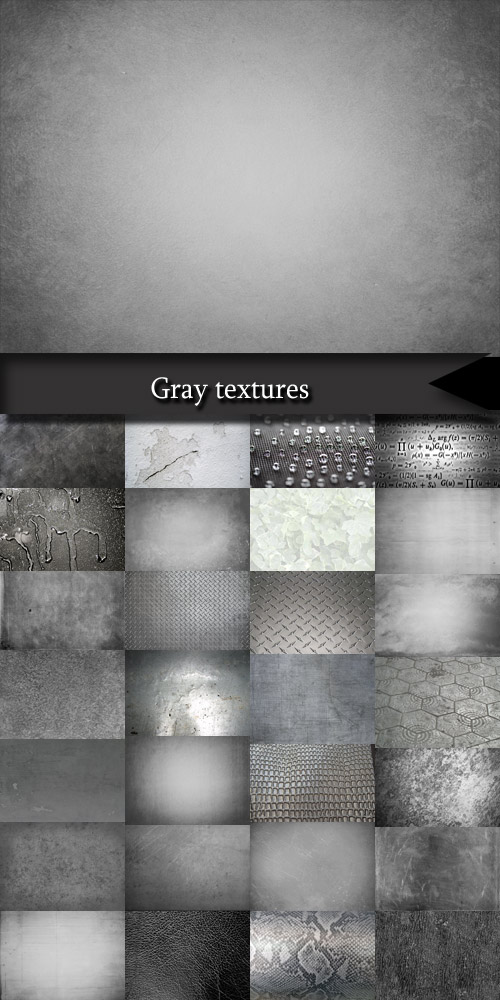 Gray textures ollection