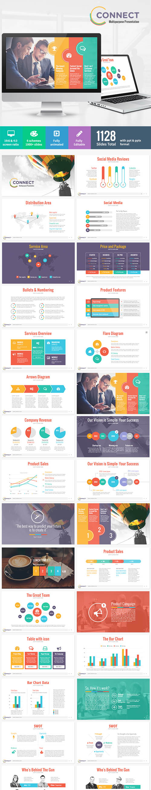 GraphicRiver - Connect - Modern Powerpoint Template 8957333