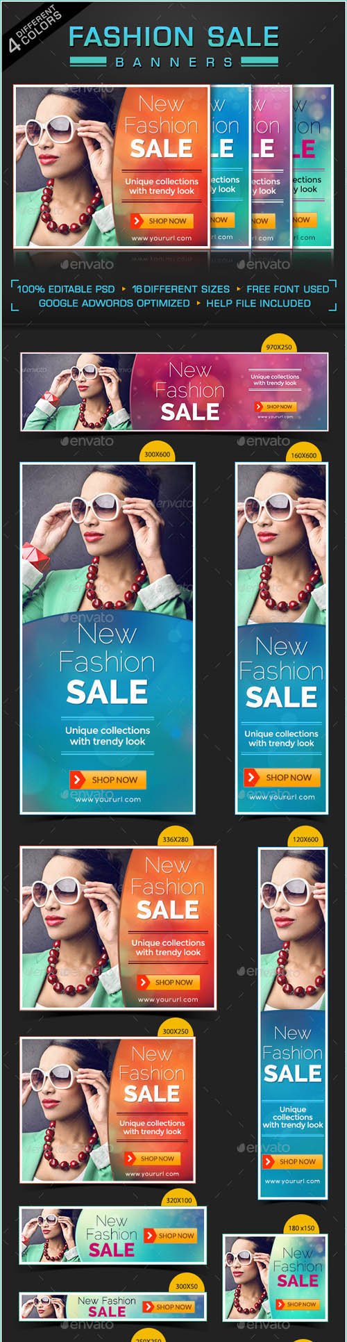 GraphicRiver - Fashion Sale Banners 8958720