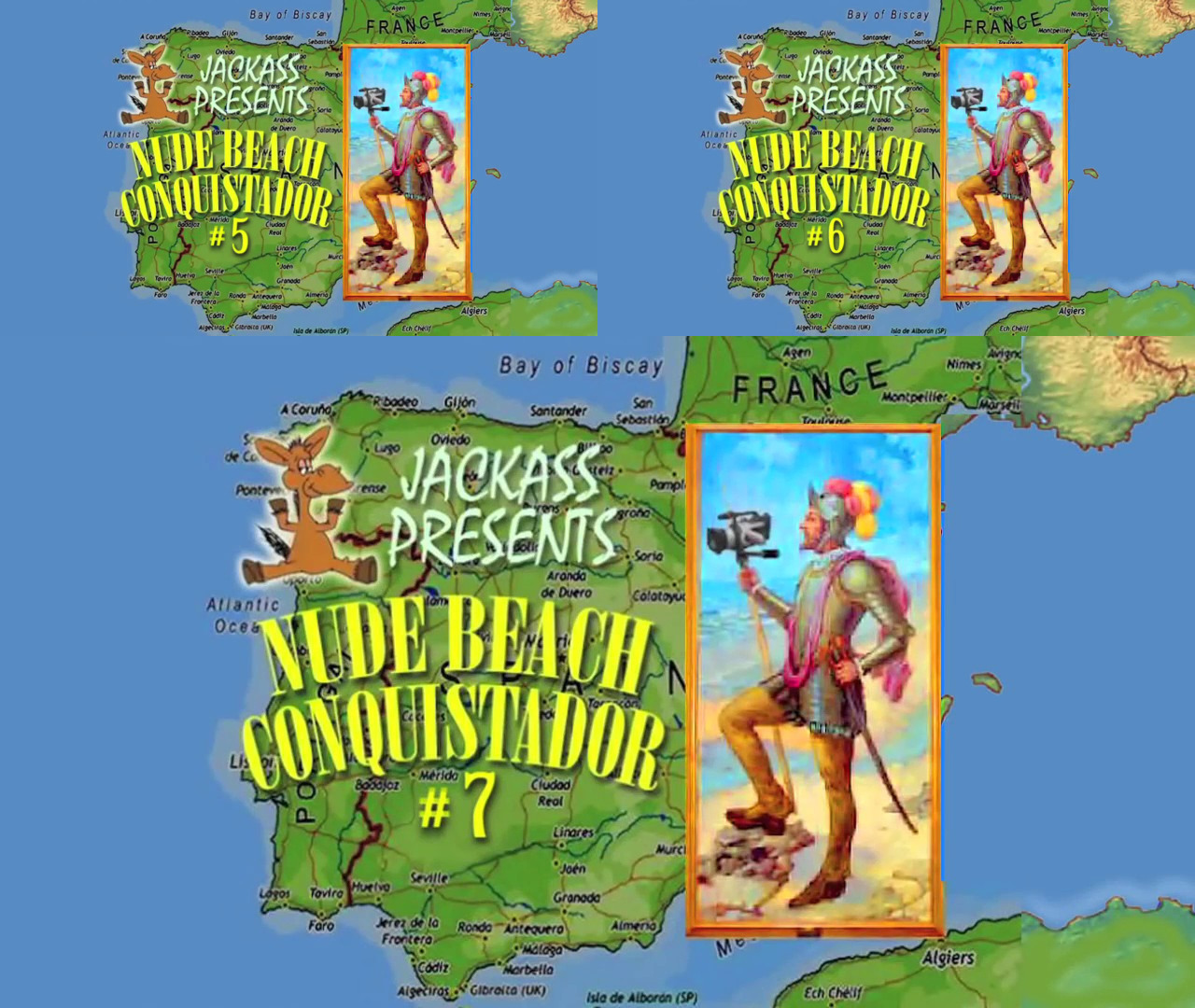 [CoccoVision.com] Jackass Nude Beach Conquistador 5, 6, 7 HD [2014 ., Voyeur, Nudism, 720p, SiteRip]