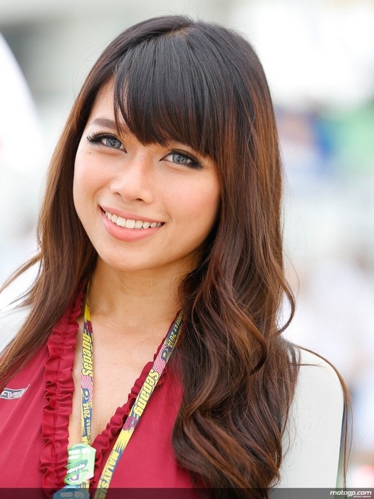 Самые красивые девушки Гран-при MotoGP в Малайзии. Фото 6