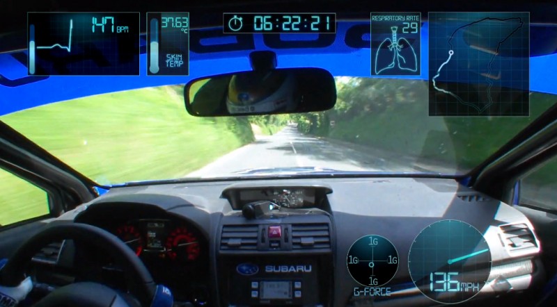 Марк Хиггинс проехал круг Турист Трофи на автомобиле Subaru WRX STI