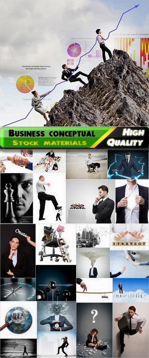 Business conceptual creative images from stock - 25 HQ Jpg
