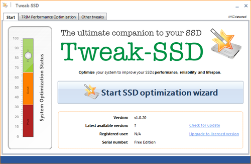 Tweak-SSD 1.2.1 (x86/x64)
