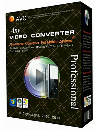 Any Video Converter Professional 5.7.8 portable by antan