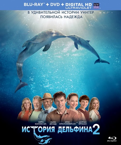 История дельфина 2 / Dolphin Tale 2 (2014) HDRip/BDRip 720p/BDRip 1080p