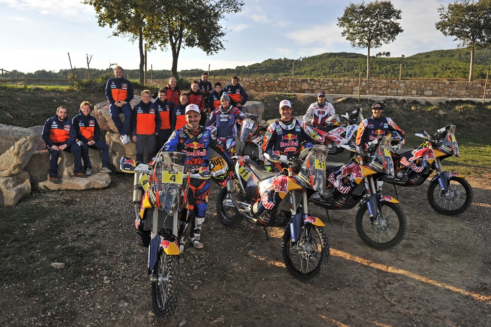 Раллийная команда KTM 2014 (фото)