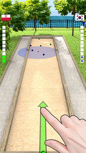 Screenshots of the game Bocce 3D on your Android phone, tablet.