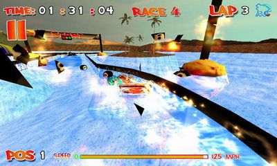 Screenshots of the game CrazyBoat on Android phone, tablet.