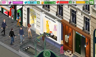 Screenshots of the game Fashion Icon for Android phone, tablet.