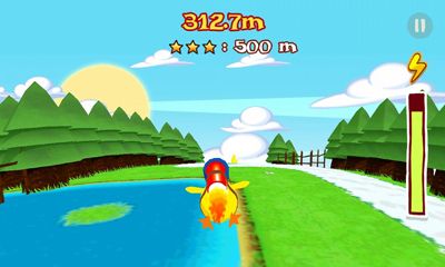 Screenshots of the game RocketBird on Android phone, tablet.