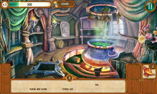 Screenshots of the game the mystery of the Dragon isle on Android phone, tablet.