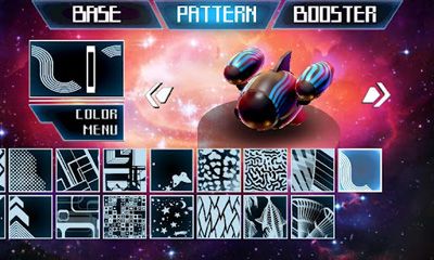 Screenshots of the game Starbounder on Android phone, tablet.