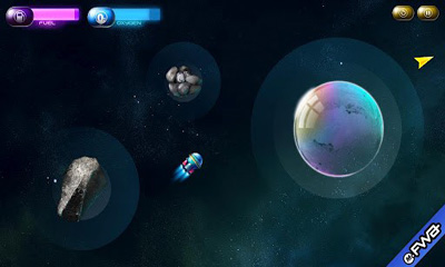 Screenshots of Spaced Away games on Android phone, tablet.