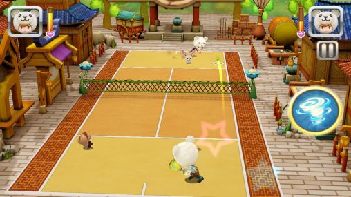 Screenshots of the game Ace of tennis on Android phone, tablet.
