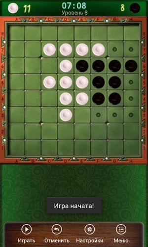 Screenshots of the game Reversi online on your Android phone, tablet.