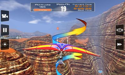 Screenshots of the game Racing Glider on Android phone, tablet.