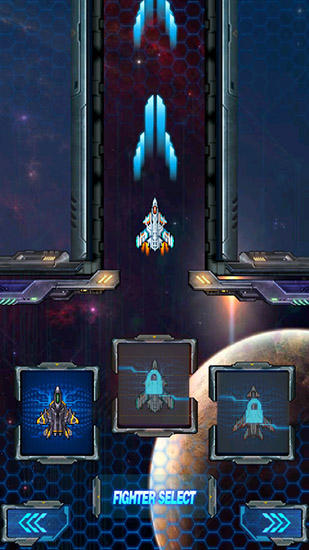 Screenshots of the game Sky war: Thunder on Android phone, tablet.