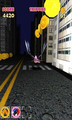 Capturas de tela do jogo Trippy E eu no telefone Android, tablet.